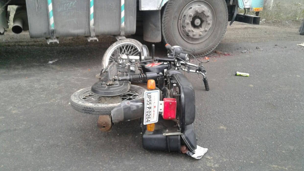 Bike rider killed in old age