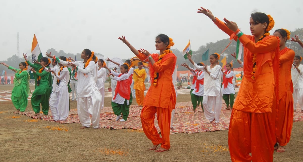 हर्षोल्लास से मनाया गया गणतंत्र दिवस