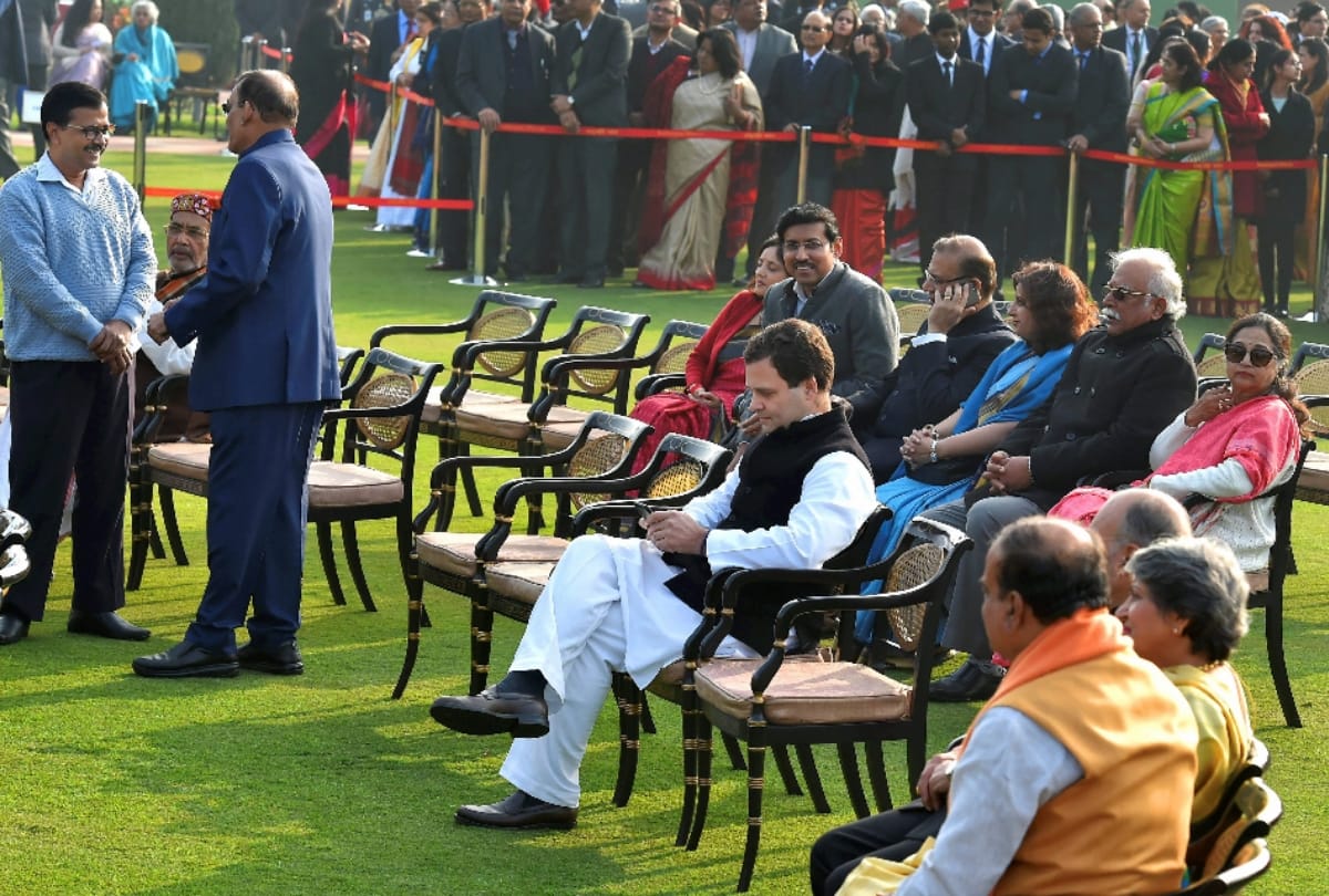 see some interesting pics of at Home reception on the occasion of Republic Day at Rashtrapati Bhavan