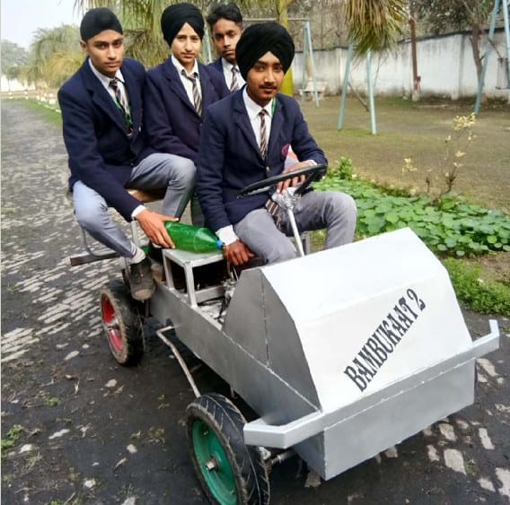 students mke four wheeler in 17 thousand