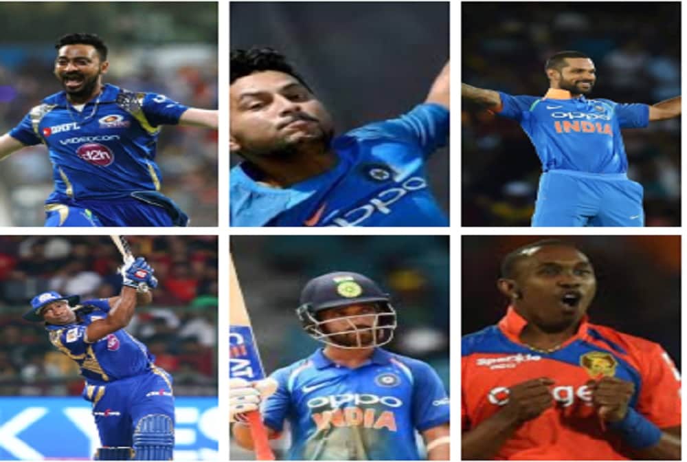 IPL2018 Auction franchises used their Right To Match options to bring back key players