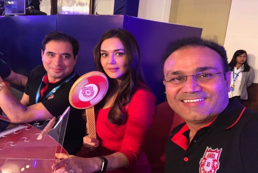 IPL2018 Auction virender sehwag says Preity zinta full on shopping mood