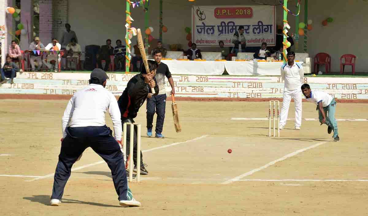 Jail premier league start in varanasi central jail