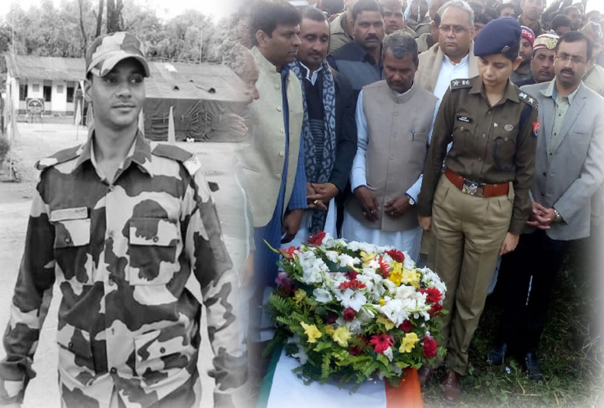 Army Armed Forces Last Salute to martyr Arvind