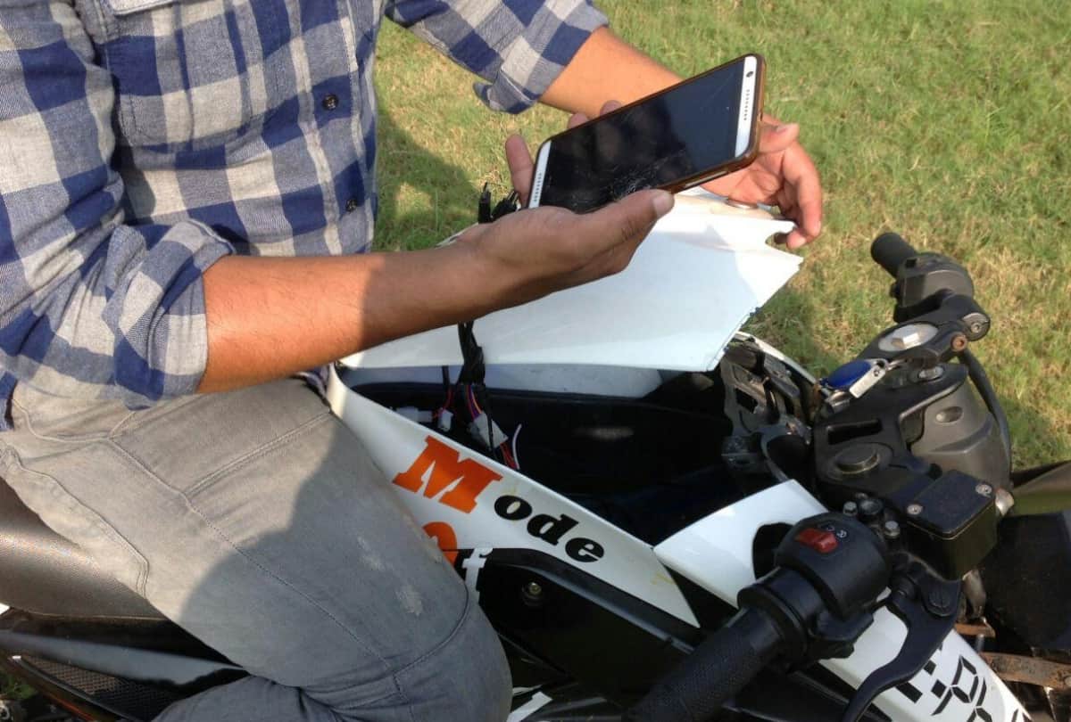 mohali boy find out bike via unique technique