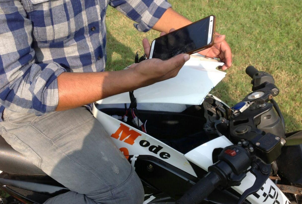 mohali boy find out bike via unique technique