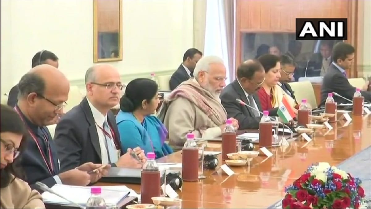 India Cambodia Bilateral meeting at Hyderabad House, both exchange four agreements