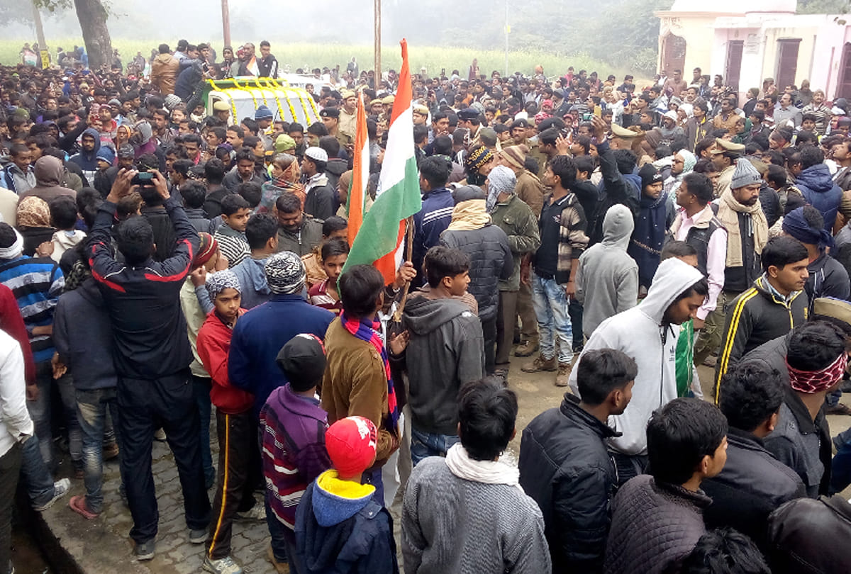 Army Armed Forces Last Salute to martyr Arvind