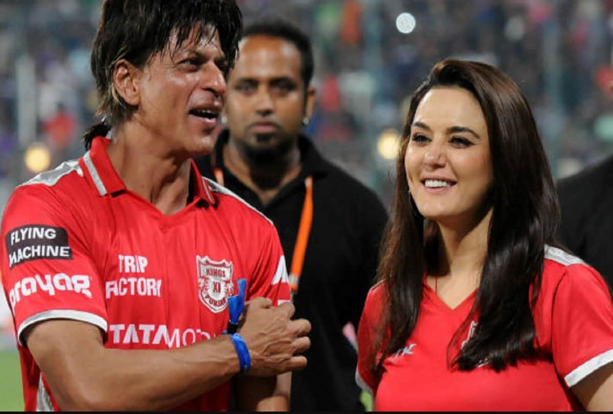 preity zinta congrats shahrukh kolkata cricket team