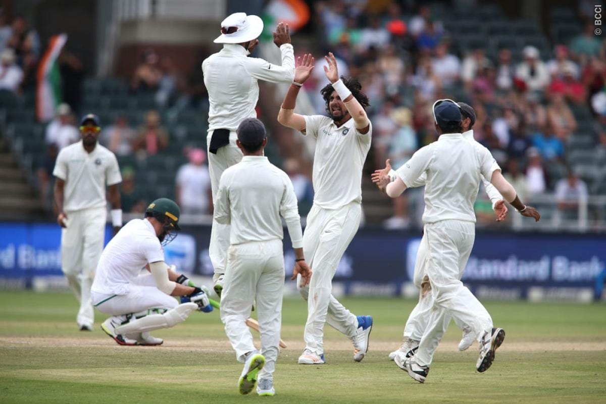 team india are the only team not to lose a test at the new wanderers stadium yet