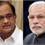 पी. चिदंबरम-पीएम मोदी