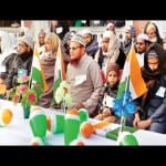 मदरसा जामिया अरबिया, हथौरा में उलेमा और छात्र।