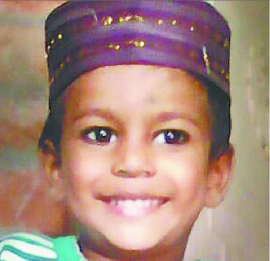 Baby dies in accident