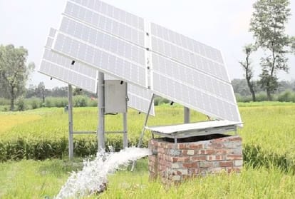 water for irrigation of fields will left through solar power