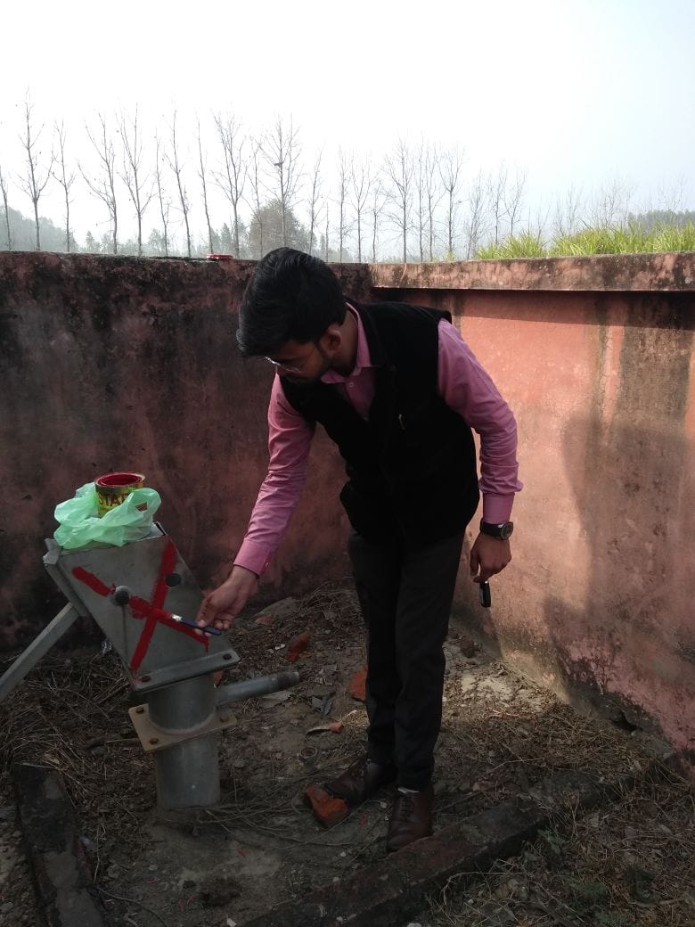 Water of government handpumps of poisonous Bhadrola, Kuralkavali, Lakhauri