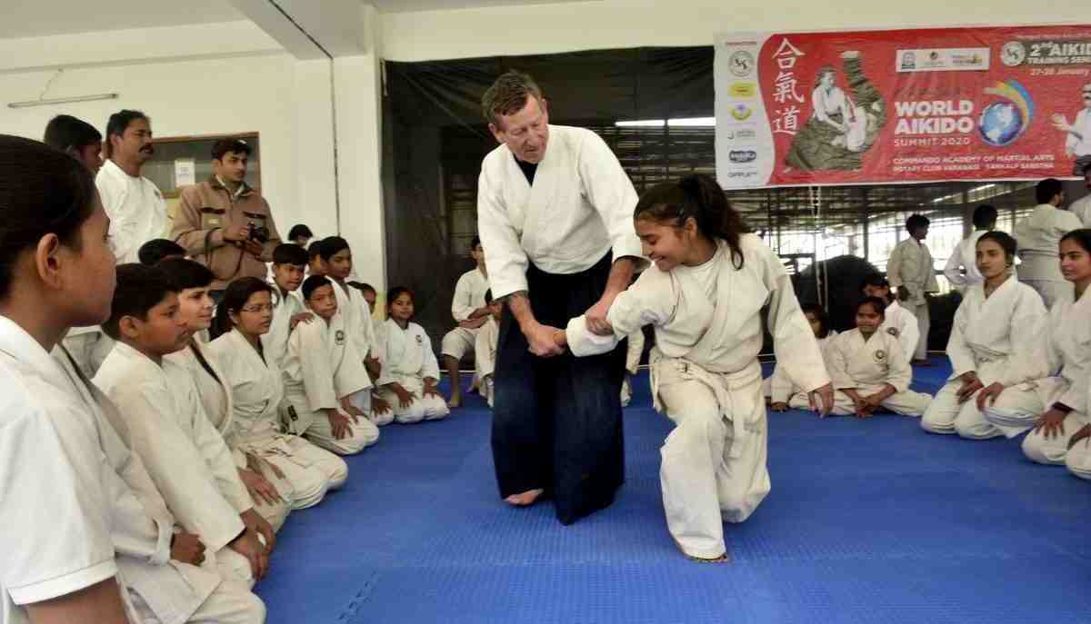varanasi daughter learn art of aikido