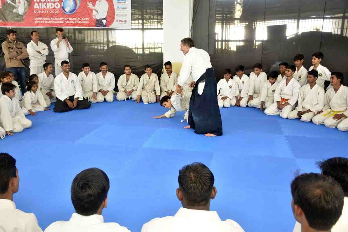 varanasi daughter learn art of aikido