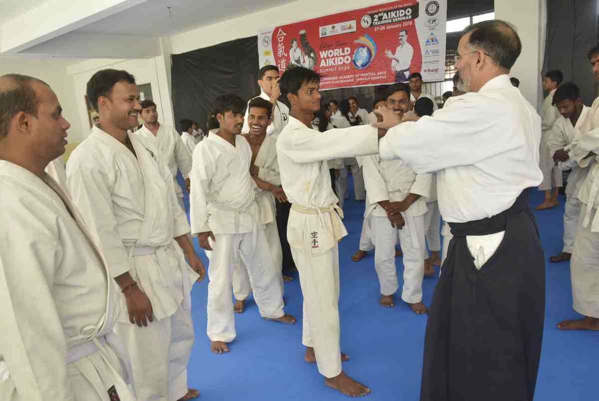 varanasi daughter learn art of aikido