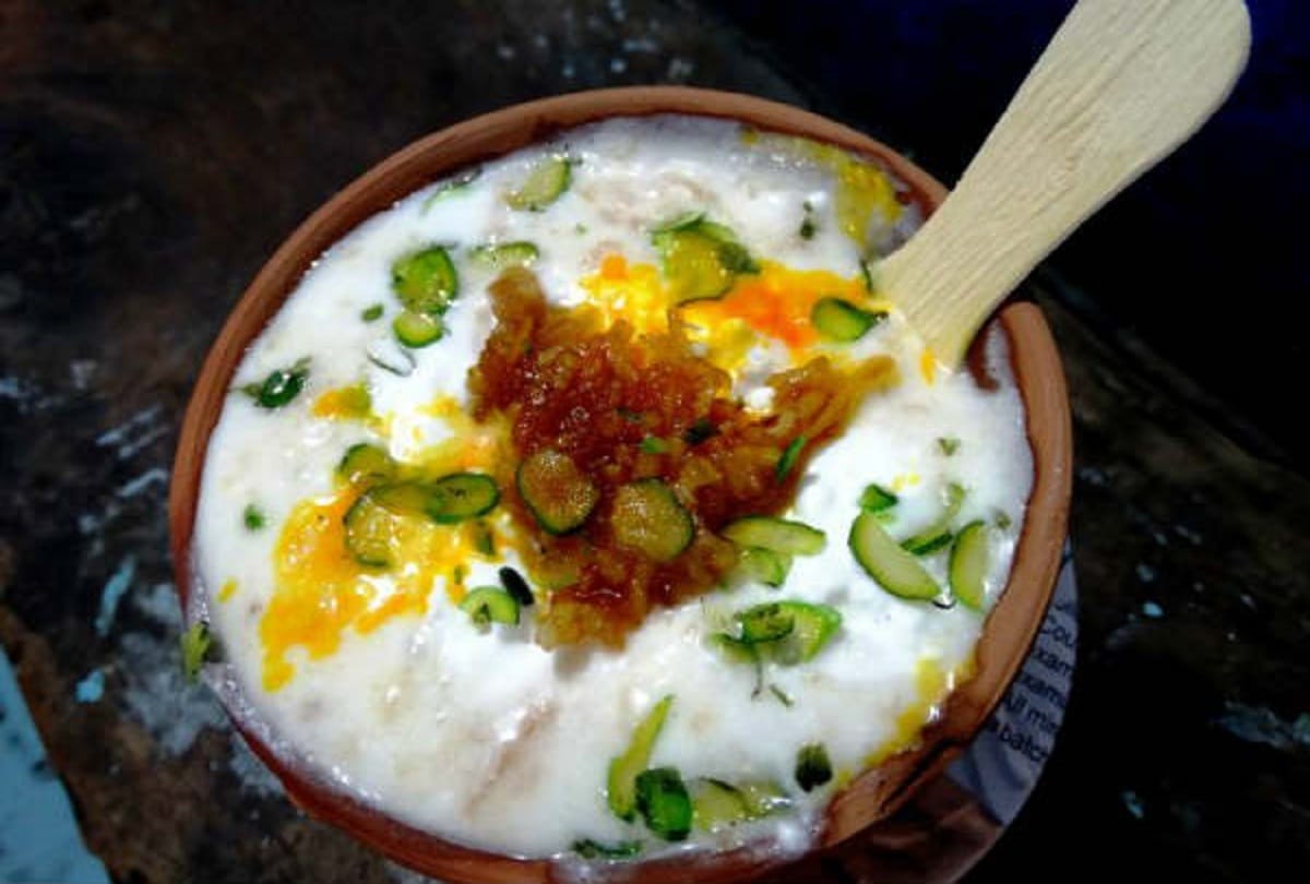 Banarasi Malaiyo Is Sweet Prepared With Dew And Milk