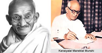 When Gandhi asked from KM Munshi, would it be possible to eradicate British completely from history