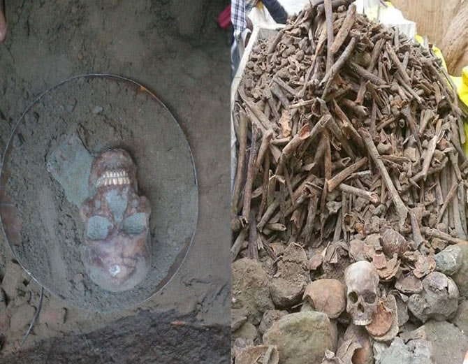 martyrs skelten found from kalianwala khu in ajnala sector amritsar
