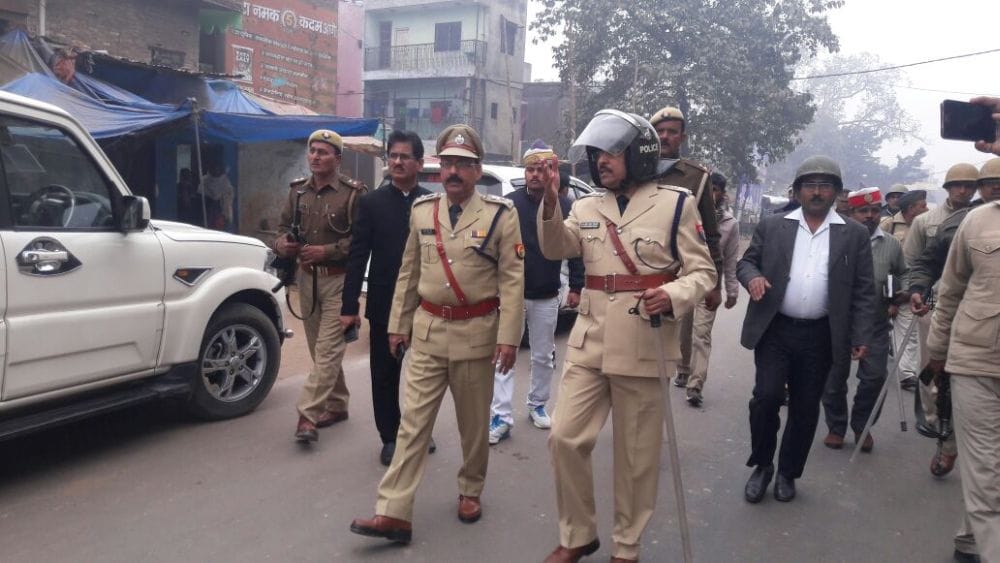 situation out of the control due to rumors in kasganj