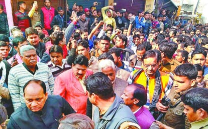 family member in shock from death of a young man in kasganj riots 