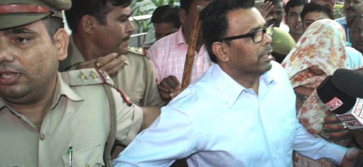 in murder of daughter in law, Former MP Narendra Kashyap and his wife sentenced to 3.5 years jail