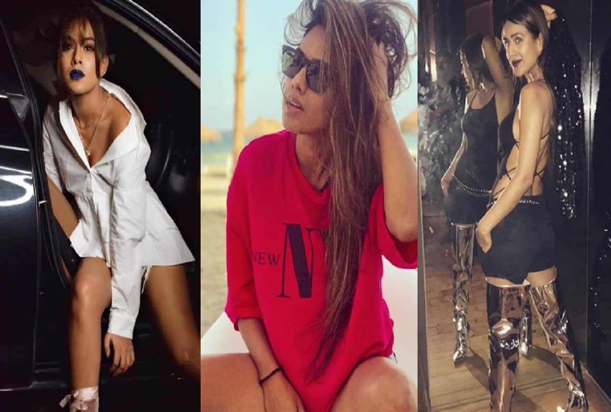 Television actress Nia Sharma shared bold pictures on social media 