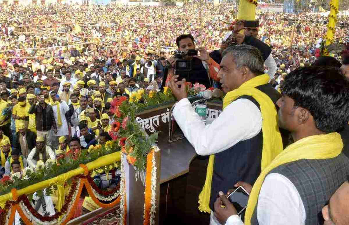 Om prakash rajbhar said corruption increase in yogi government
