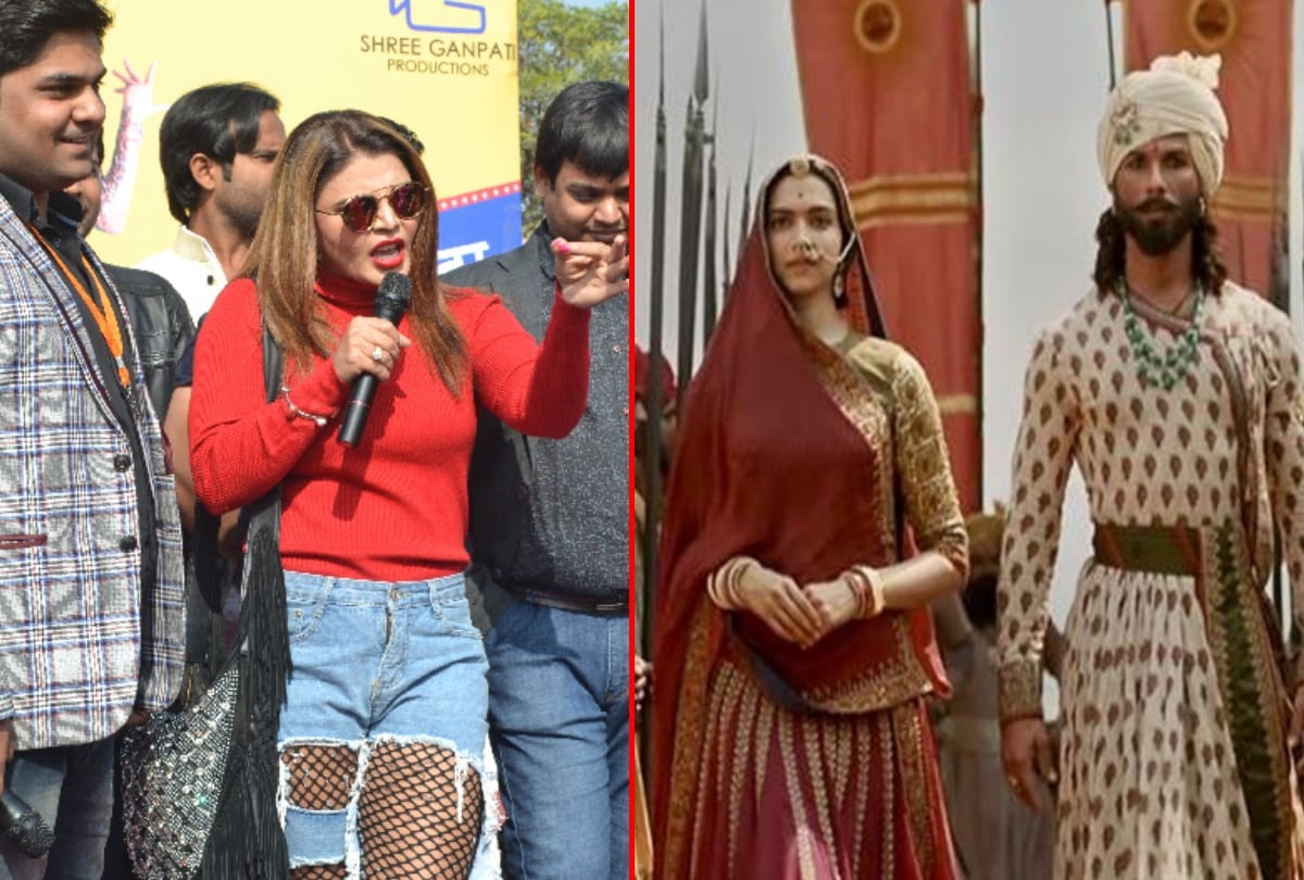 rakhi sawant talks about padmavat and budget