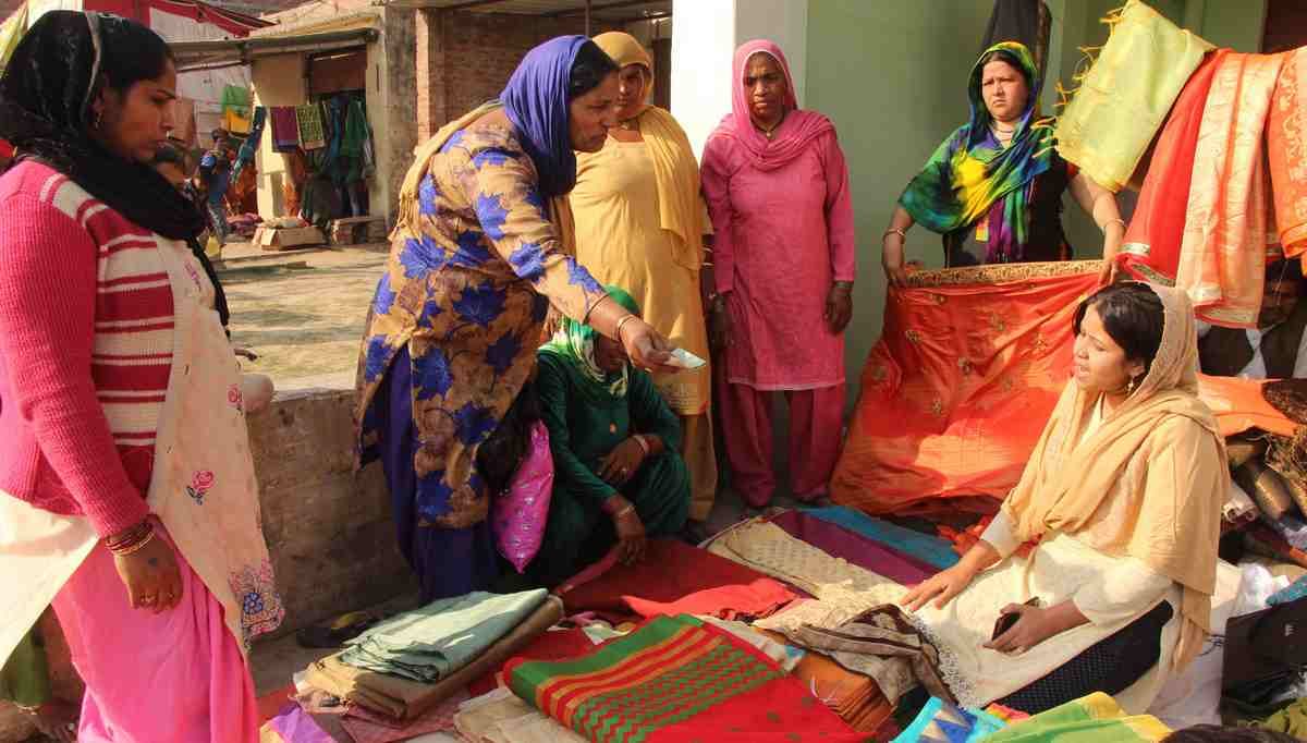 see the photos of varanasi mini punjab on the name of Saint Ravidas Jayanti 