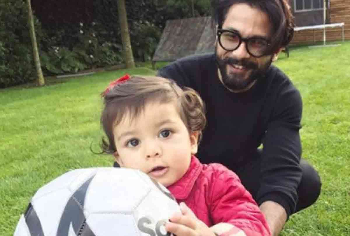 shahid kapoor daughter misha kapoor photo goes viral in social media