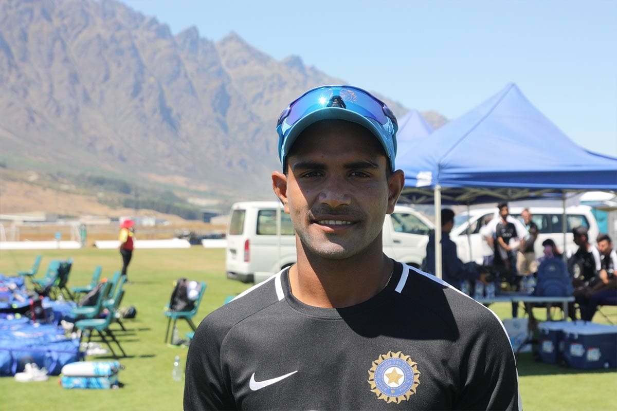 every cricket fan's eyes are on noida's shivam mavi for under 18 world cup