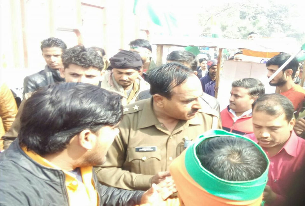 tiranga yatra in kannauj