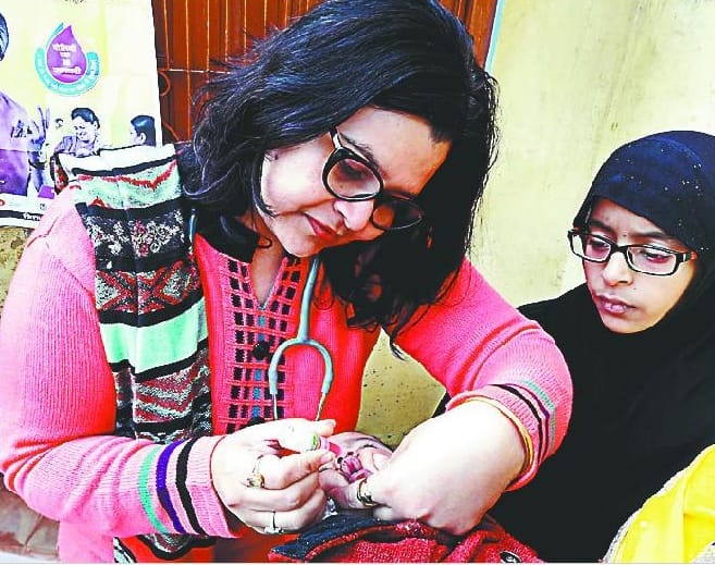 1.25 lakhs babies took polio drop