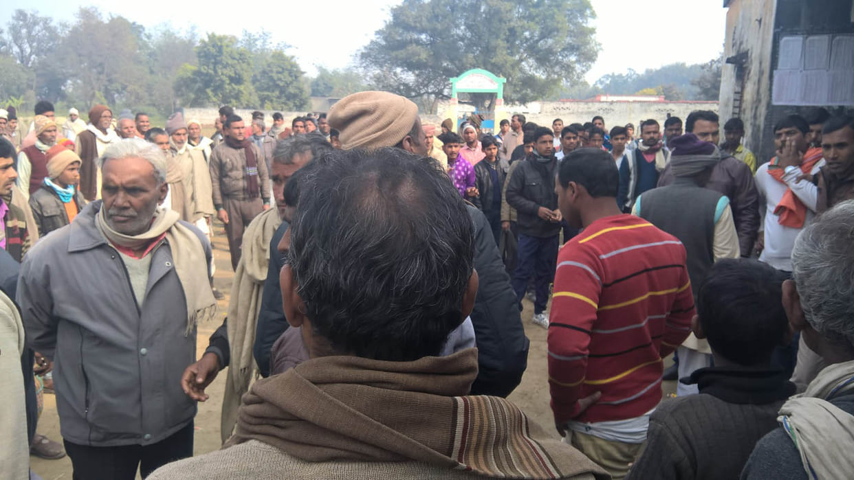 Opposition in Delhi's election in Maghi Mathi