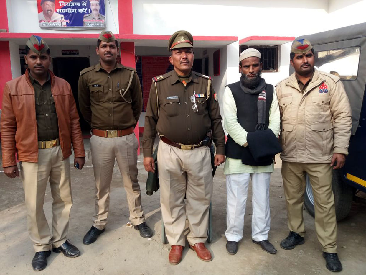 मदनपुर बवाल का आरोपी पकड़ाया