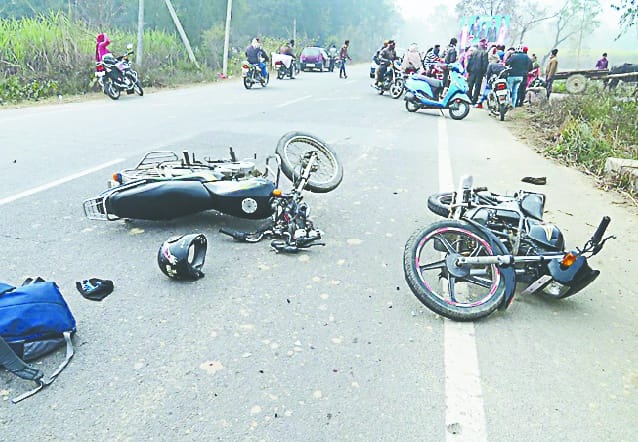 Max collides with truck, driver dies