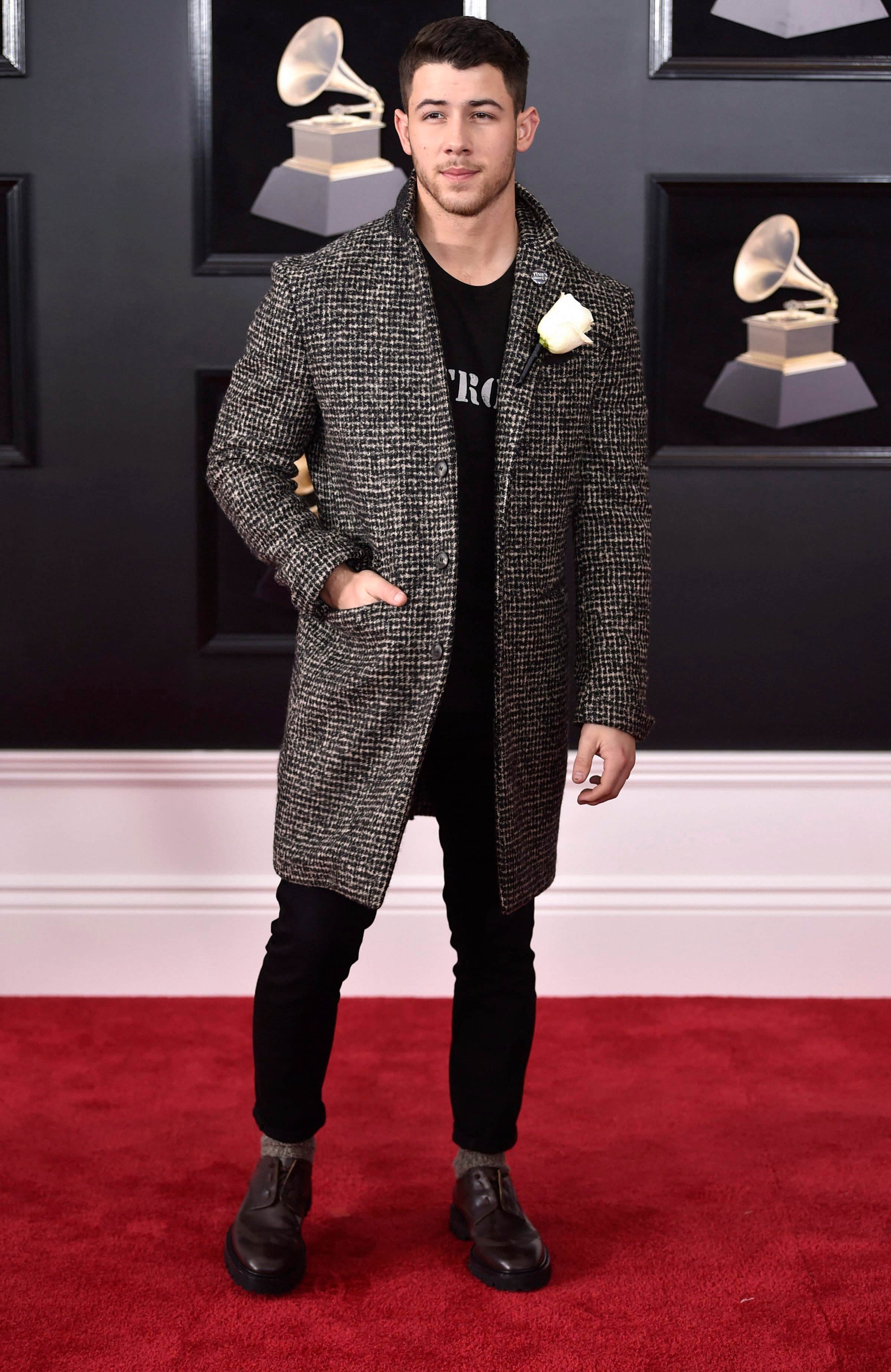 these hollywood star reached 60th grammy awards 2018