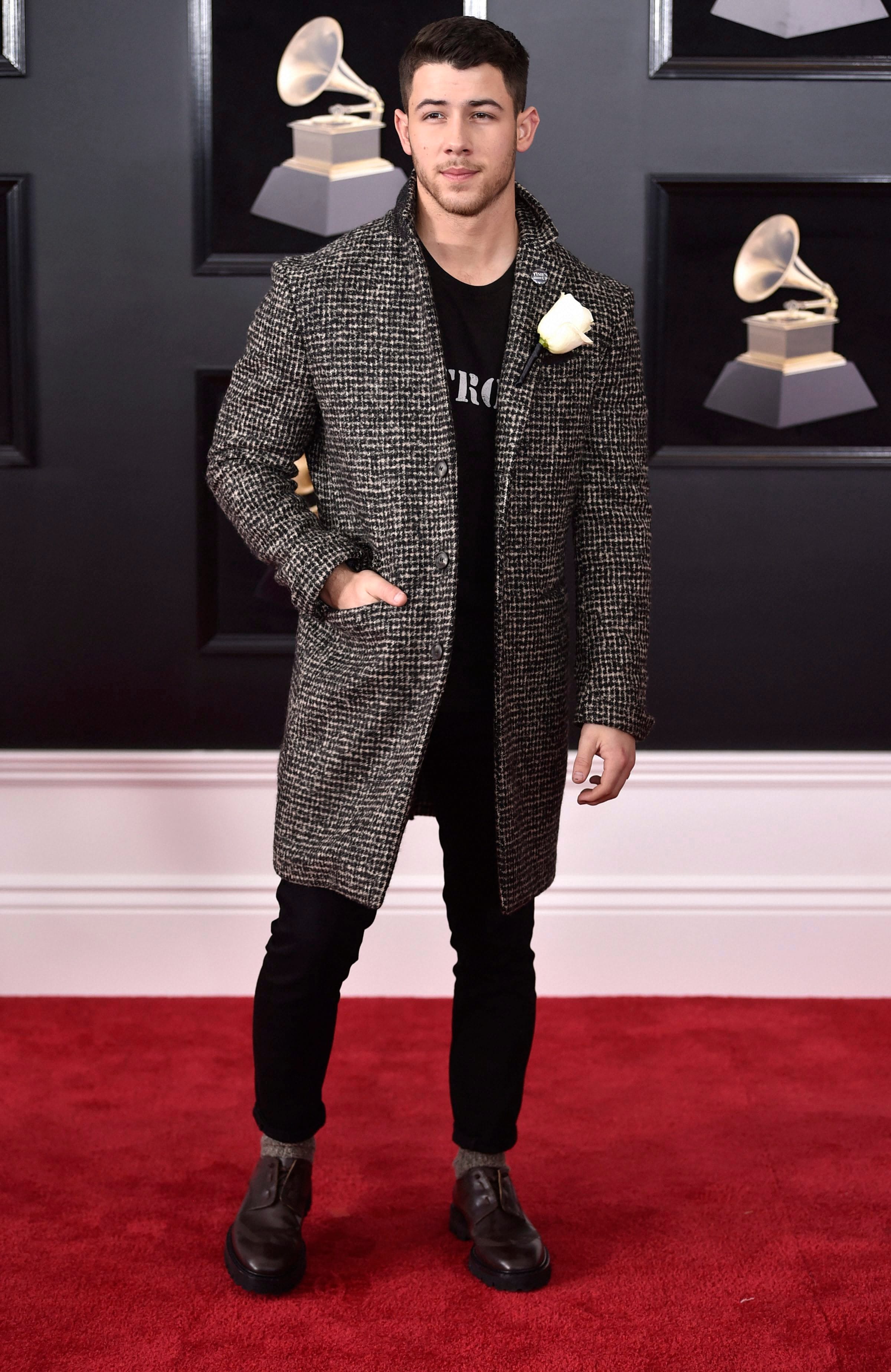 these hollywood star reached 60th grammy awards 2018