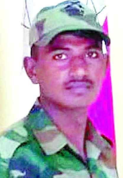 The injured soldier died during treatment