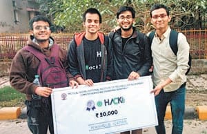'Pseudo code' wins in hack-36