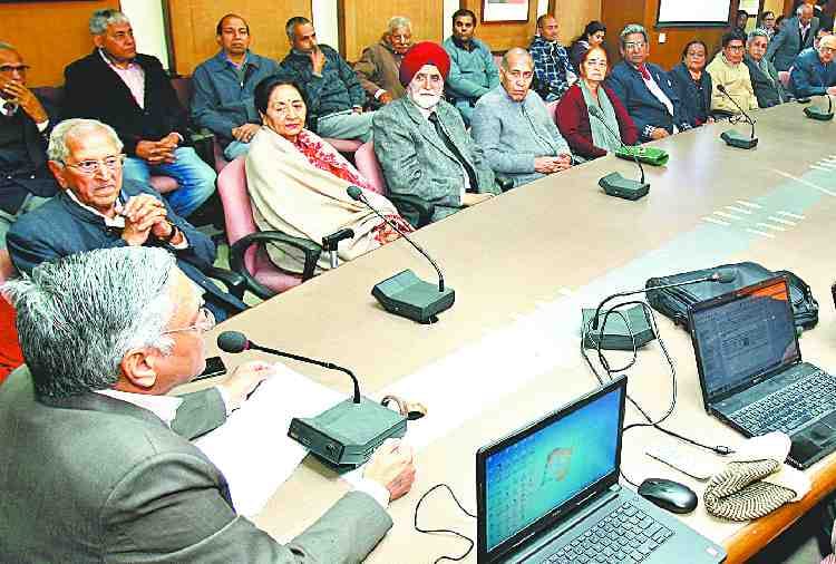 amar ujala samwad with second inning association on crime in chandigarh
