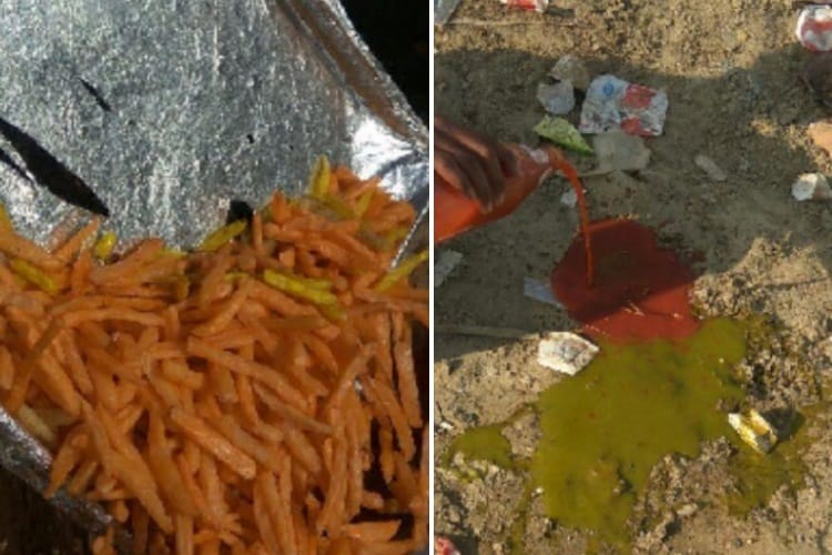 fsda raid on food stalls in lucknow mahotsav