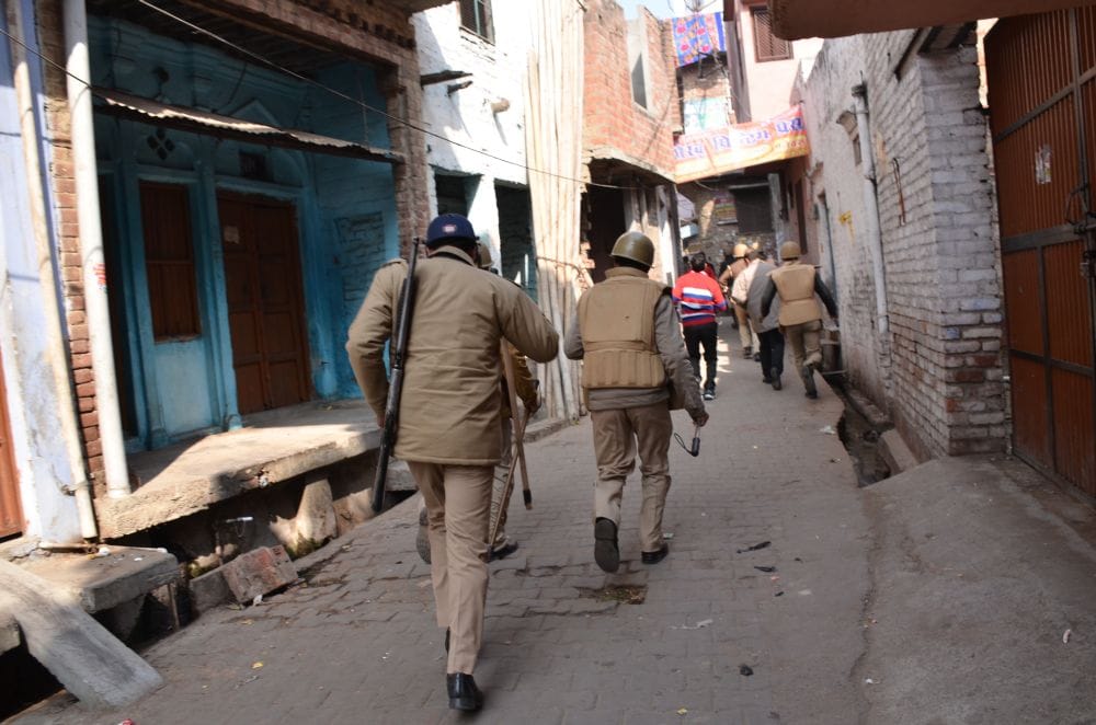black face of kasganj district after violence 