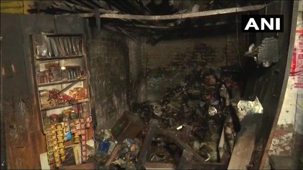 kasganj riot again fire broke out late night in city
