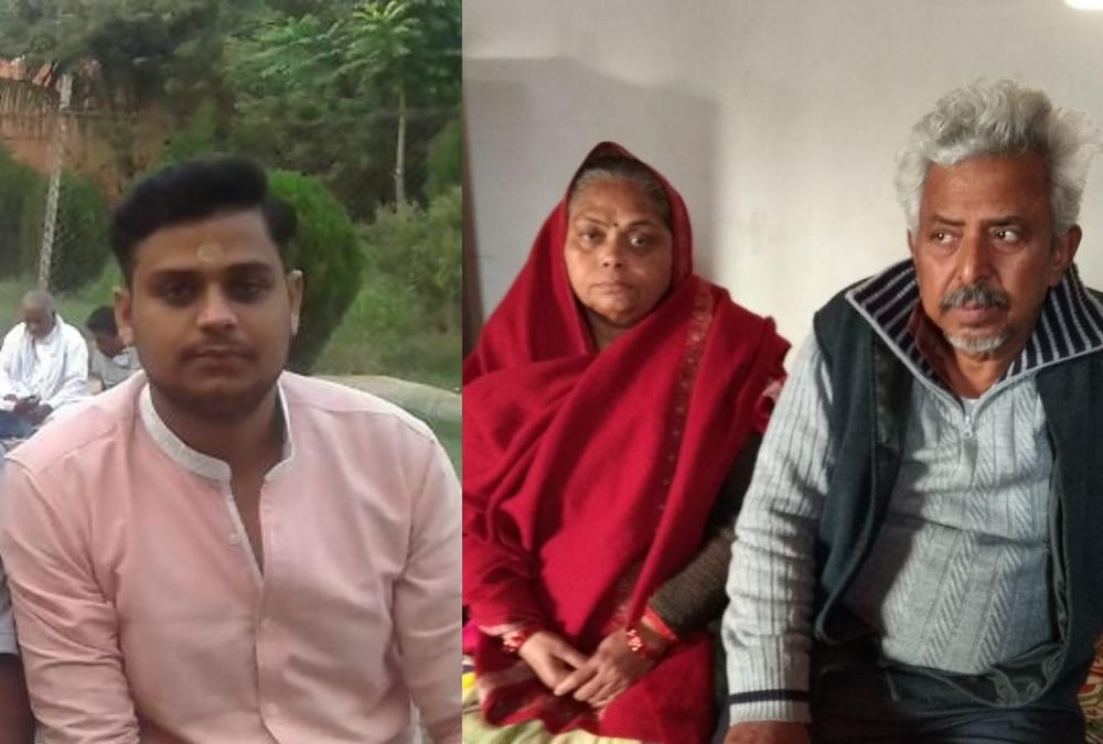 A couple of raebareli donate the body organs of their son when he died. 