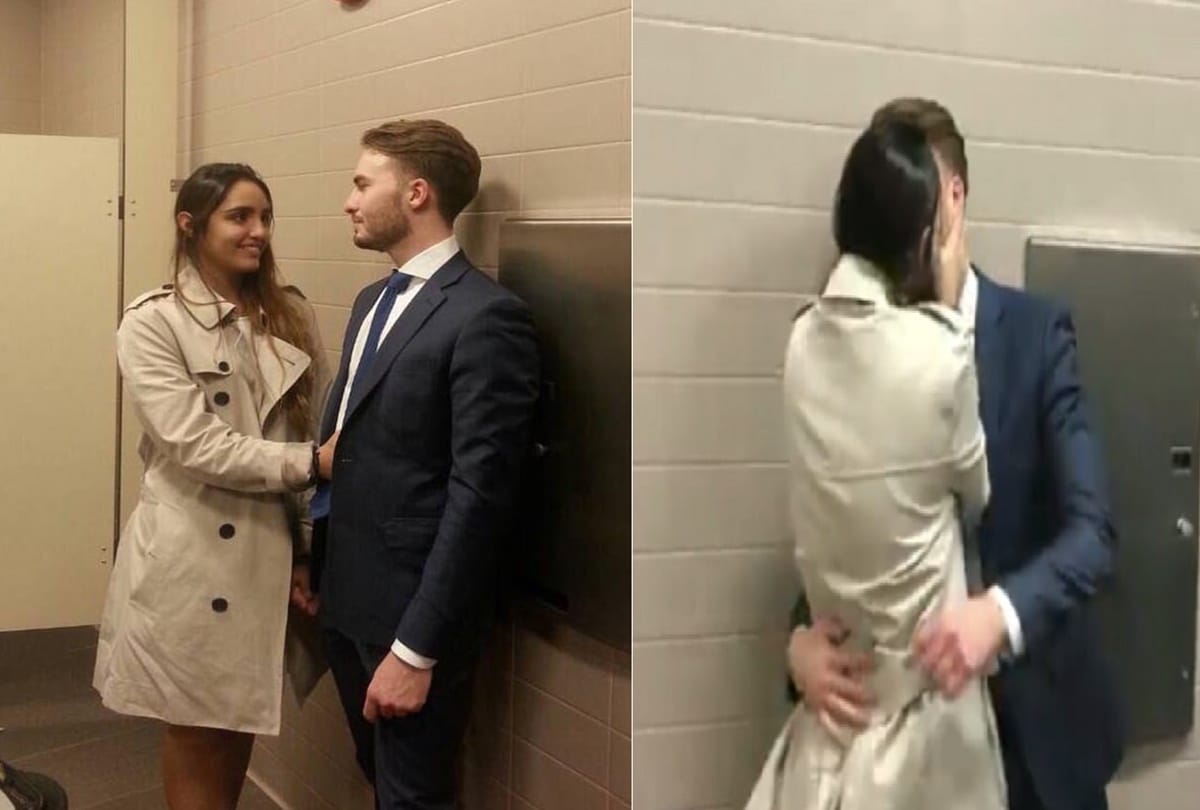 New Jersey couple get married in courthouse toilet