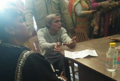Transgender spoke in a press conference